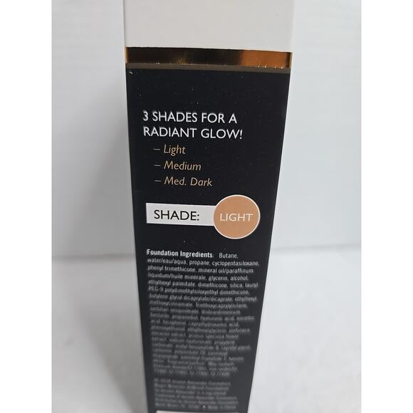 Magicminerals Airbrush Foundation by Jerome Alexander 2pc Set Shade Light New - Picture 2 of 3